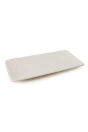 Hermia ST032002F950A000000MAKYK00 Juego de Fuentes de Cerámica 33 x 17 cm (2 Piezas) Blanco